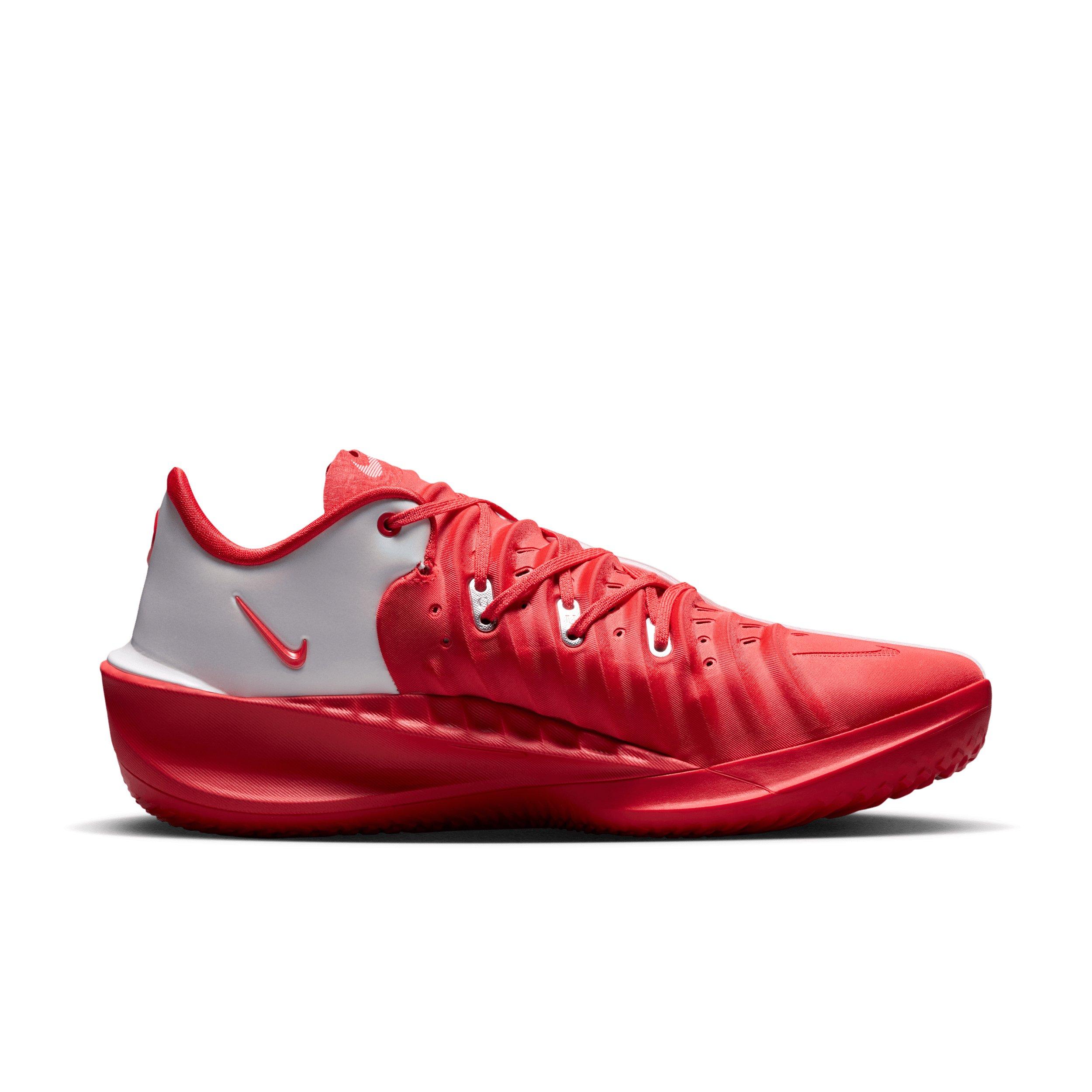 Nike G.T. Cut 4 "White/University Red/Metallic Silver" Men's Basketball Shoe - WHITE/RED/SILVER